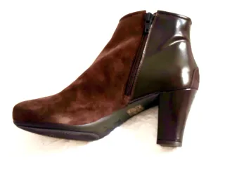 Botines de piel mujer