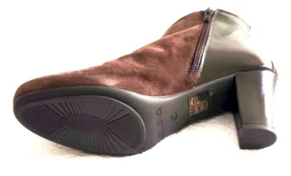 Botines de piel mujer