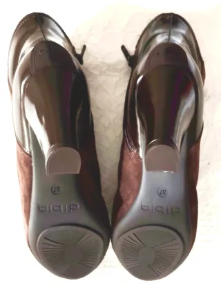 Botines de piel mujer