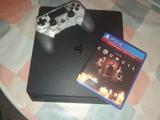 Consola PS4 + Mando + Juego The Council