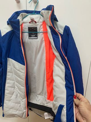 Chaqueta nieve niño Quechua azul/gris Talla 12