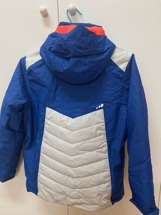 Chaqueta nieve niño Quechua azul/gris Talla 12