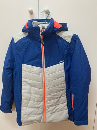 Chaqueta nieve niño Quechua azul/gris Talla 12