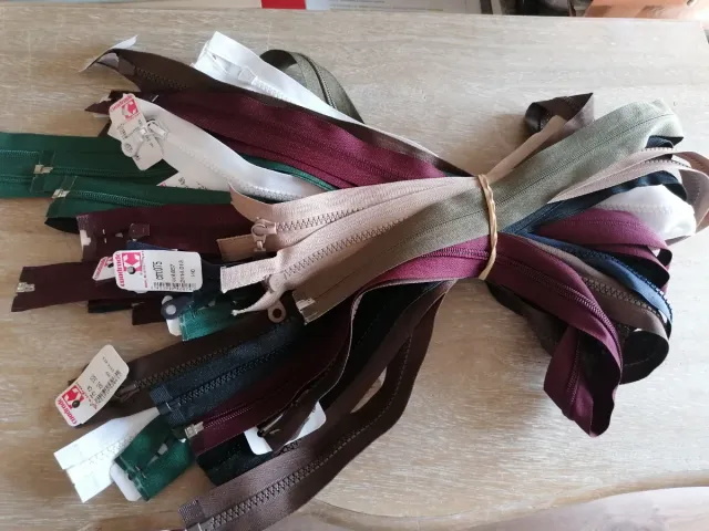 Lote de cremalleras Cuadrado