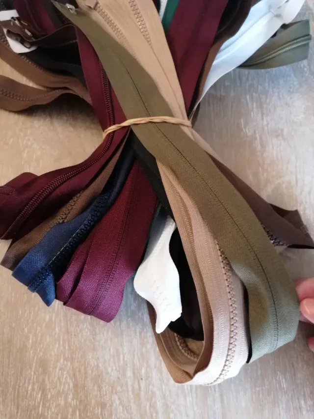 Lote de cremalleras Cuadrado