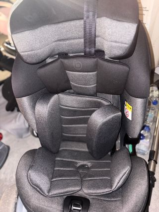 Silla de coche para bebé gris