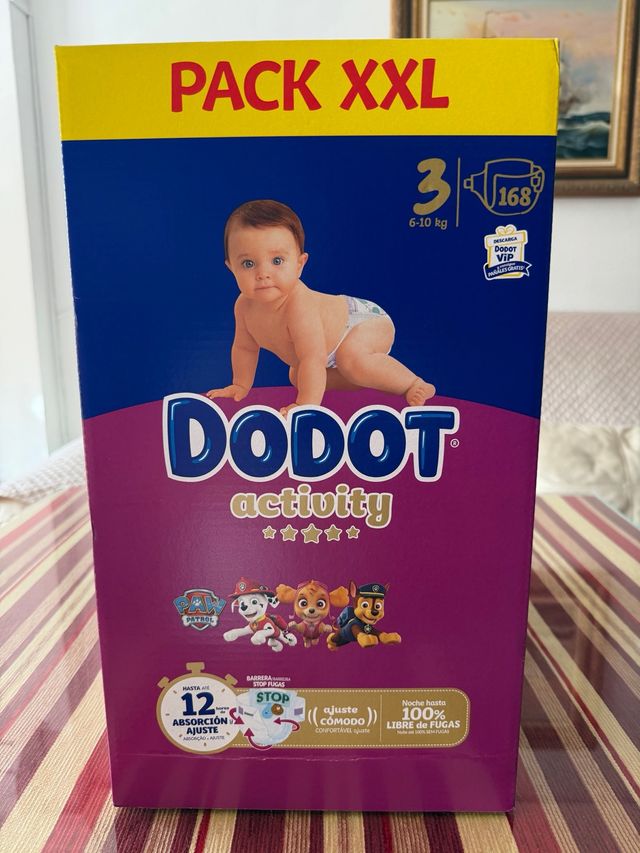 Dodot Activity Talla 3 - 168 uds
