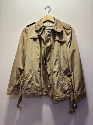 Cortavientos Massimo Dutti Beige Talla S