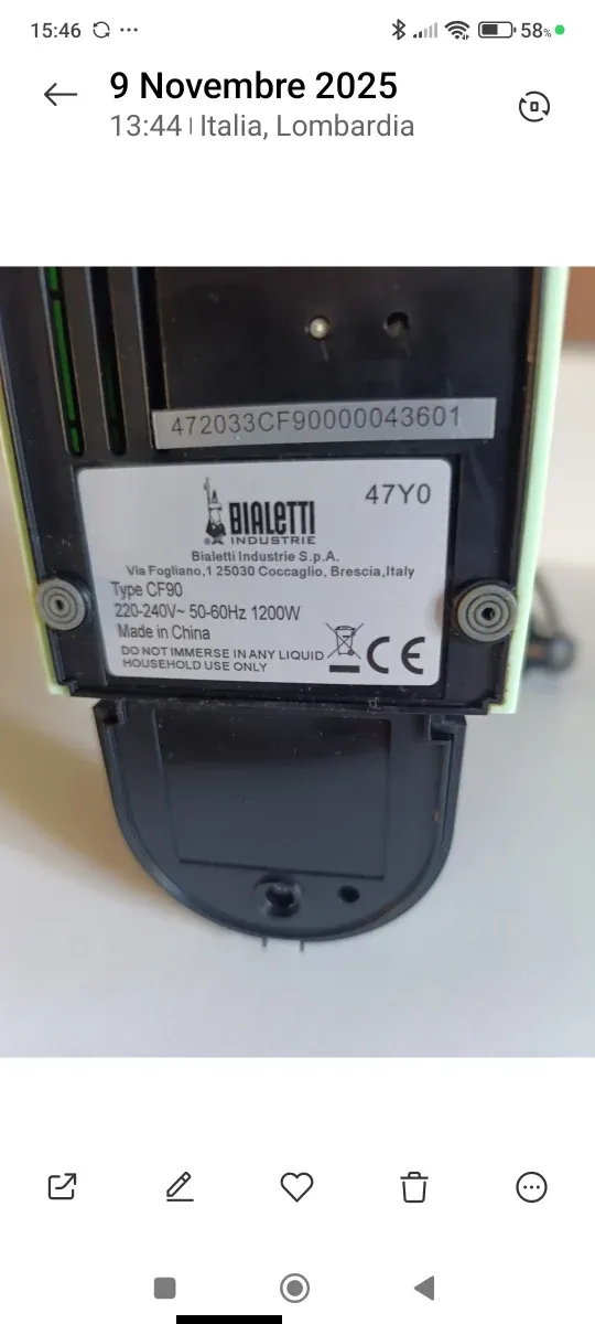 Macchina Caffè Bialetti