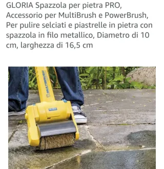 Spazzola per pietra GLORIA PRO