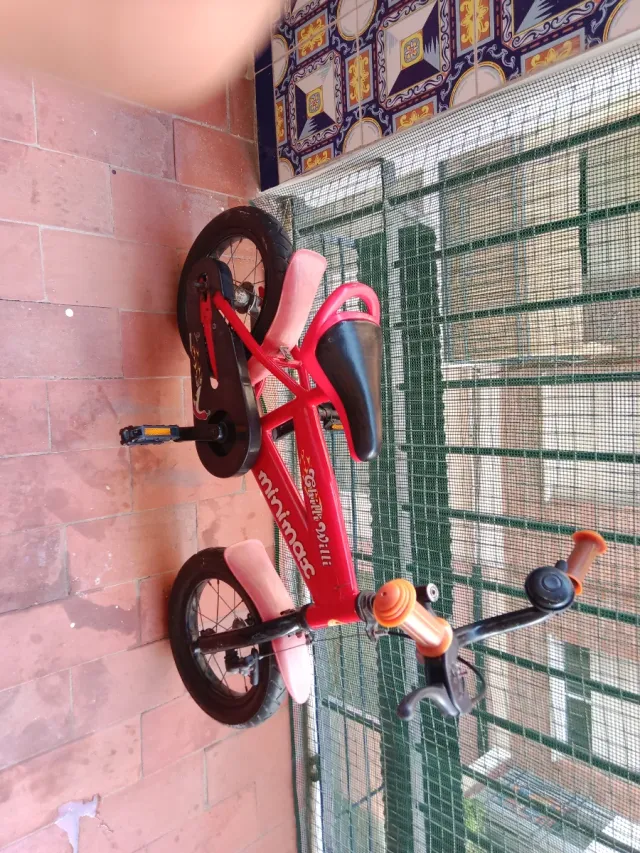 Bicicleta infantil Minimax roja