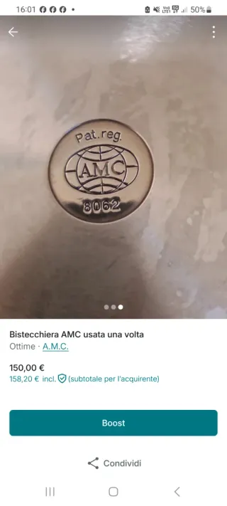Bistecchiera AMC grande