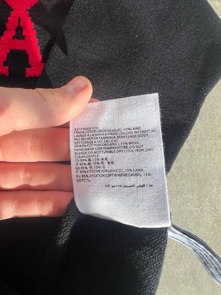 Jersey Ami Paris Corazón Rojo Talla M