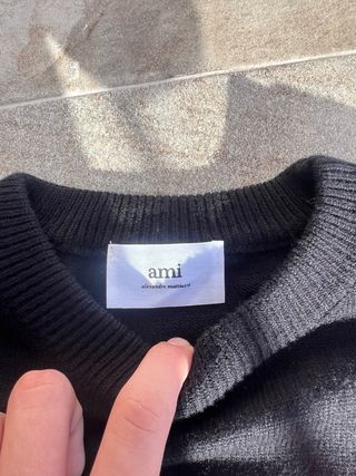 Jersey Ami Paris Corazón Rojo Talla M