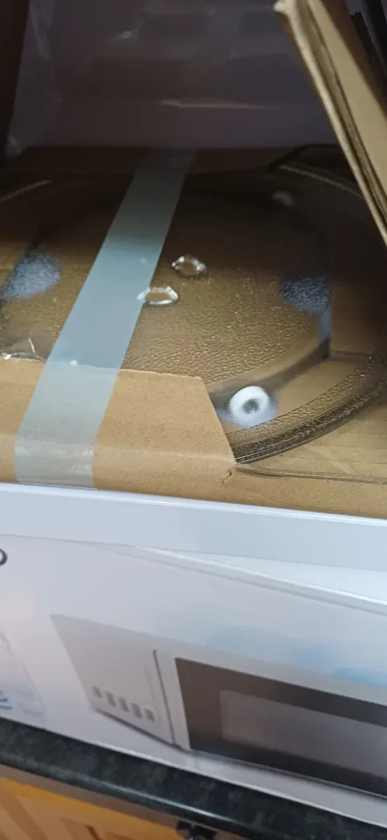 Microondas blanco OK.