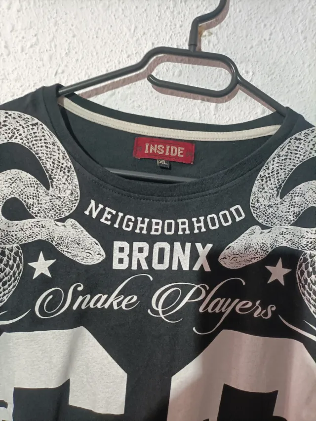 Camiseta INSIDE Bronx Snake Players XL