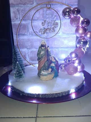 Centrotavola Natale Sacra Famiglia