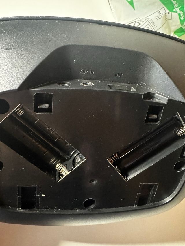 Altavoz JBL para iPod/iPhone Negro portátil