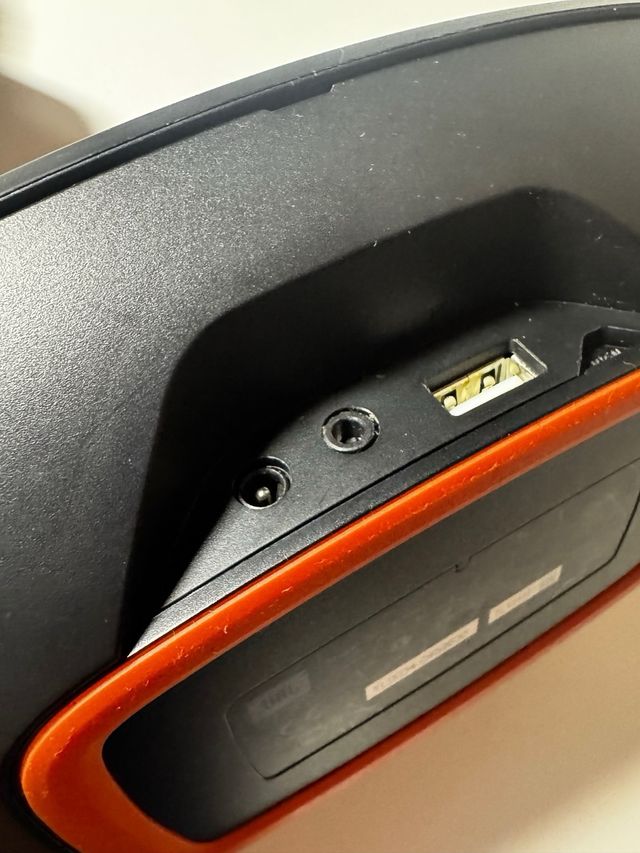 Altavoz JBL para iPod/iPhone Negro portátil