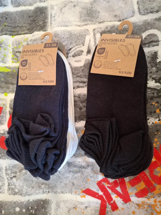 Lote 14 pares de calcetines niño Kiabi T.31-34