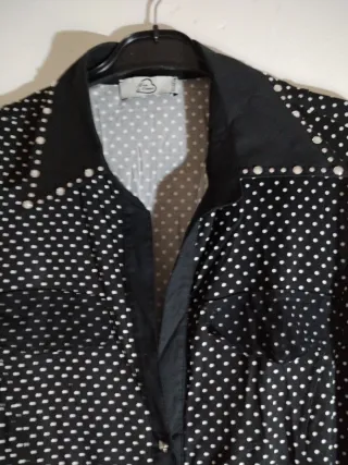 Camicia pois  Viscosa-  strass