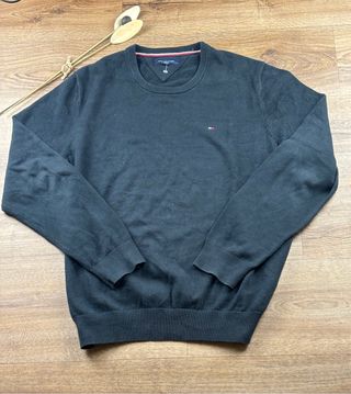 Maglione Tommy Hilfiger Girocollo Nero taglia XL