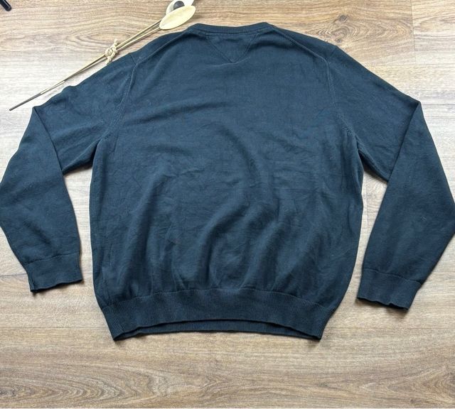 Maglione Tommy Hilfiger Girocollo Nero taglia XL
