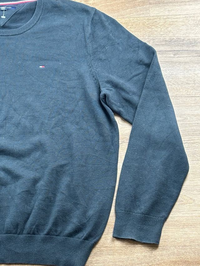 Maglione Tommy Hilfiger Girocollo Nero taglia XL