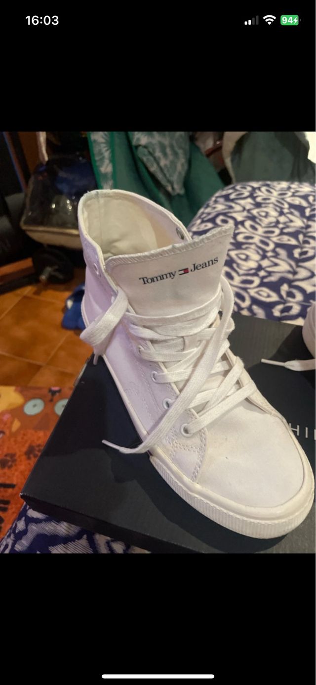 Zapatillas Tommy Jeans Bota Blancas