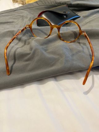 Gafas Giorgio Armani redondas vintage tortuga