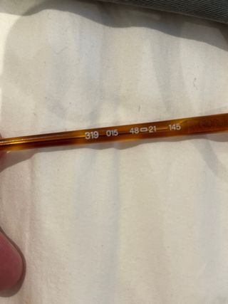 Gafas Giorgio Armani redondas vintage tortuga