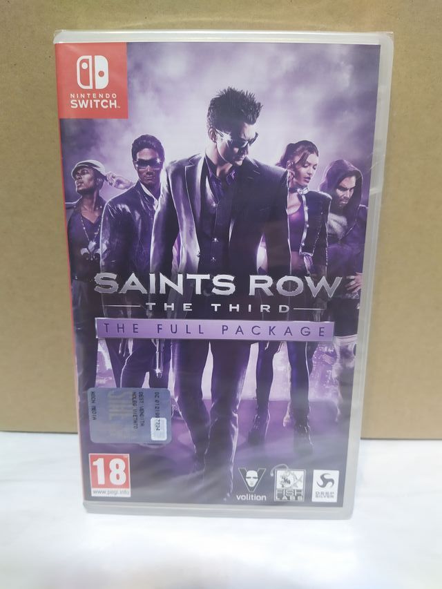 Saints Row The Third Full Package Nintendo Switch