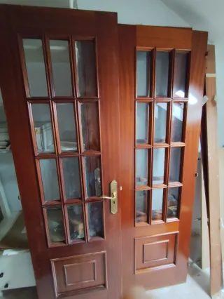 Puerta Sapely con 12 cristales