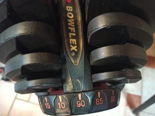 Mancuernas y banco ajustables Bowflex