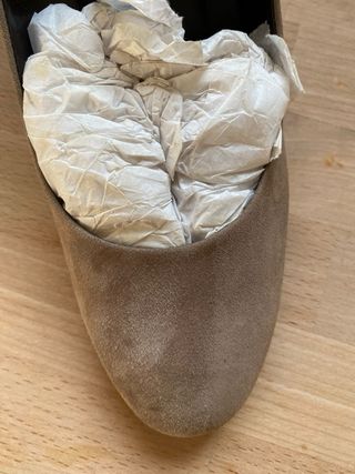 Décolleté scamosciate