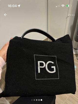 Bolso Purificación García Marrón y Azul