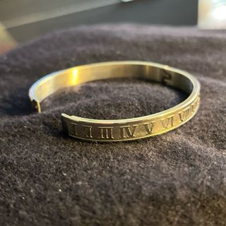 Pulsera Acero Inoxidable Números Romanos