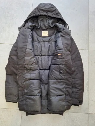 Parka Negra Originals Jack and Jones XL