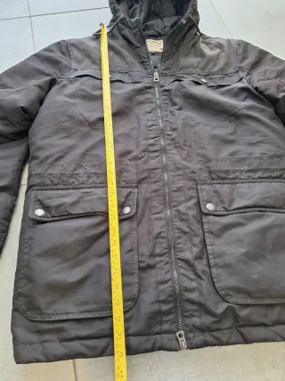 Parka Negra Originals Jack and Jones XL