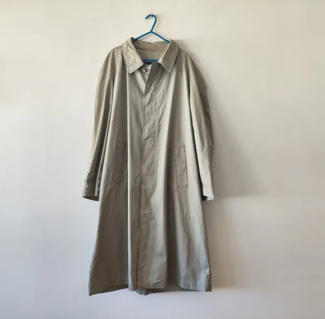 Gabardina beige Cortefiel