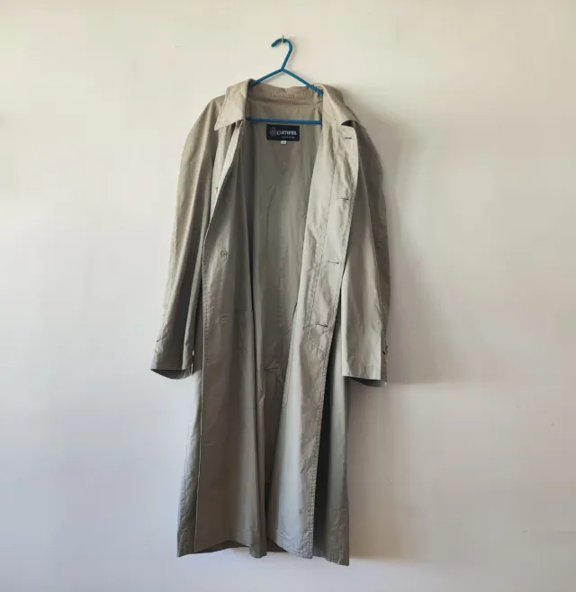 Gabardina beige Cortefiel