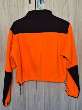 Chaqueta Corta Negra y Naranja TIC TOC Talla M
