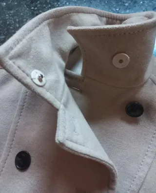 Cappotto corto H&M beige collo alto EUR 34