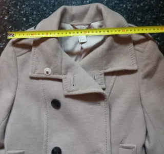 Cappotto corto H&M beige collo alto EUR 34
