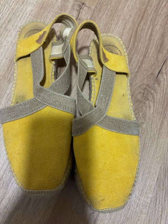 Alpargatas Toni Pons Amarillas