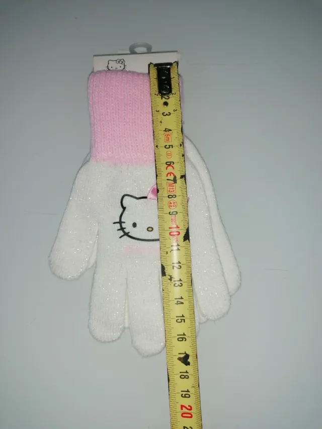 Guanti Hello Kitty Nuovi 110-128 4/8 anni