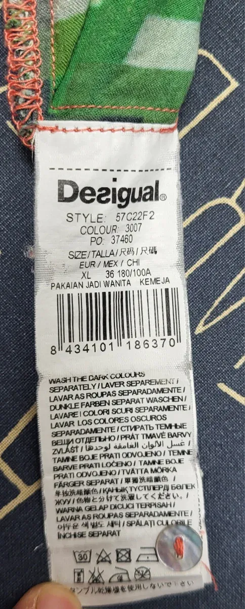 Blusa Desigual Estampada Mariposas