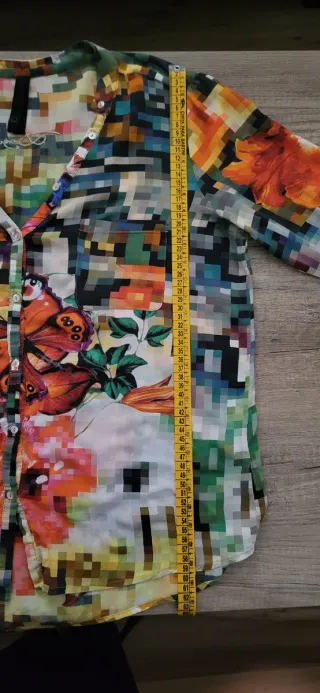 Blusa Desigual Estampada Mariposas