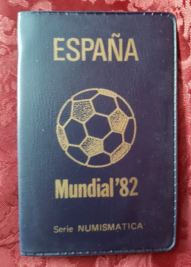 Folleto Mundial 82 España Serie Numismática