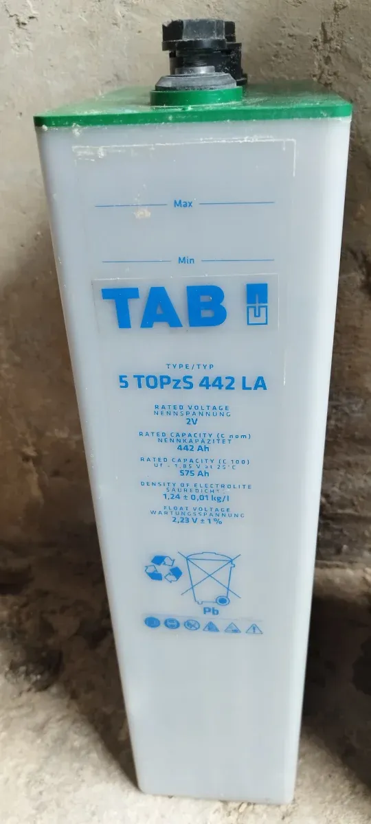 Batería Solar TAB 5 TOPzS 442 LA 2V